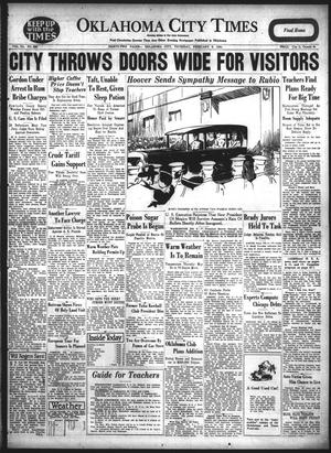 Oklahoma City Times (Oklahoma City, Okla.), Vol. 40, No. 230, Ed. 1 Thursday, February 6, 1930