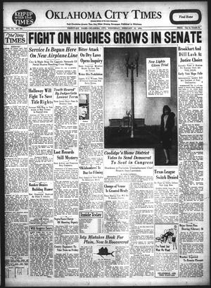 Oklahoma City Times (Oklahoma City, Okla.), Vol. 40, No. 235, Ed. 1 Wednesday, February 12, 1930