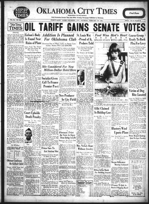 Oklahoma City Times (Oklahoma City, Okla.), Vol. 40, No. 242, Ed. 1 Thursday, February 20, 1930