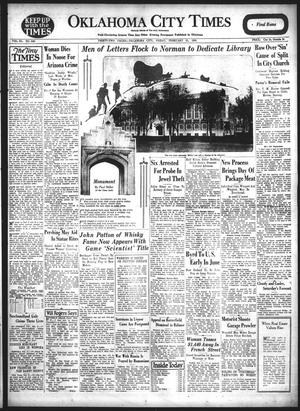 Oklahoma City Times (Oklahoma City, Okla.), Vol. 40, No. 243, Ed. 1 Friday, February 21, 1930