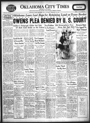 Oklahoma City Times (Oklahoma City, Okla.), Vol. 40, No. 244, Ed. 1 Saturday, February 22, 1930