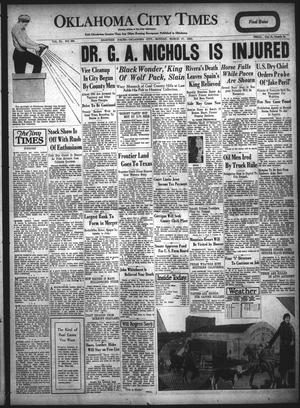Oklahoma City Times (Oklahoma City, Okla.), Vol. 40, No. 263, Ed. 1 Monday, March 17, 1930
