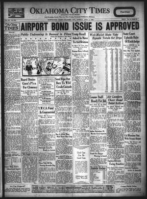 Oklahoma City Times (Oklahoma City, Okla.), Vol. 40, No. 276, Ed. 1 Tuesday, April 1, 1930