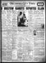 Newspaper: Oklahoma City Times (Oklahoma City, Okla.), Vol. 40, No. 287, Ed. 1 M…