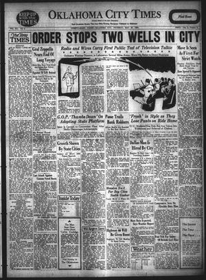 Oklahoma City Times (Oklahoma City, Okla.), Vol. 41, No. 9, Ed. 1 Thursday, May 22, 1930