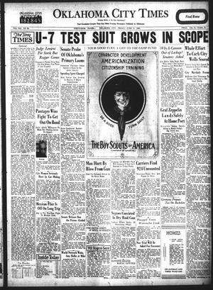 Oklahoma City Times (Oklahoma City, Okla.), Vol. 41, No. 22, Ed. 1 Friday, June 6, 1930
