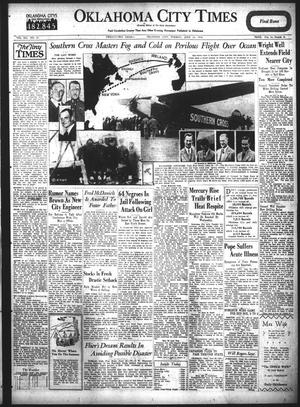 Oklahoma City Times (Oklahoma City, Okla.), Vol. 41, No. 37, Ed. 1 Tuesday, June 24, 1930