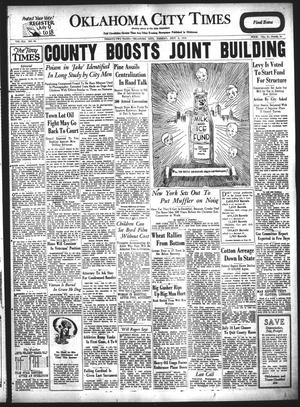 Oklahoma City Times (Oklahoma City, Okla.), Vol. 41, No. 49, Ed. 1 Tuesday, July 8, 1930
