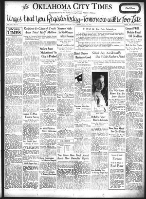Oklahoma City Times (Oklahoma City, Okla.), Vol. 41, No. 58, Ed. 1 Friday, July 18, 1930