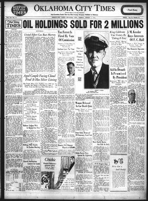 Oklahoma City Times (Oklahoma City, Okla.), Vol. 41, No. 73, Ed. 1 Tuesday, August 5, 1930