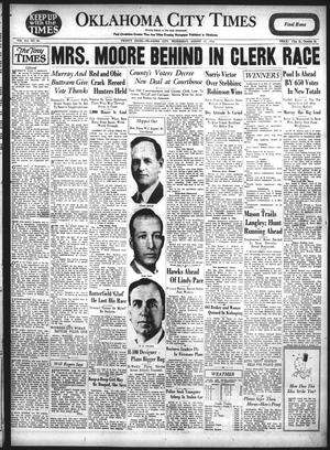 Oklahoma City Times (Oklahoma City, Okla.), Vol. 41, No. 80, Ed. 1 Wednesday, August 13, 1930