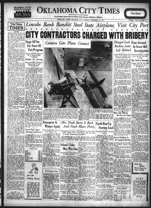 Oklahoma City Times (Oklahoma City, Okla.), Vol. 41, No. 111, Ed. 1 Thursday, September 18, 1930