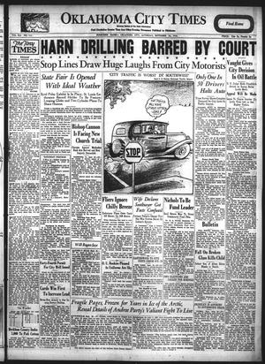 Oklahoma City Times (Oklahoma City, Okla.), Vol. 41, No. 113, Ed. 1 Saturday, September 20, 1930