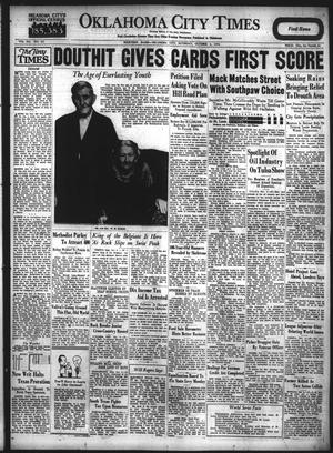 Oklahoma City Times (Oklahoma City, Okla.), Vol. 41, No. 125, Ed. 1 Saturday, October 4, 1930