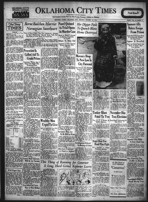 Oklahoma City Times (Oklahoma City, Okla.), Vol. 41, No. 138, Ed. 1 Monday, October 20, 1930