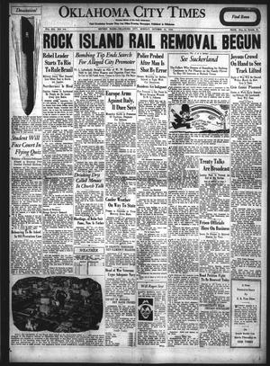 Oklahoma City Times (Oklahoma City, Okla.), Vol. 41, No. 144, Ed. 1 Monday, October 27, 1930