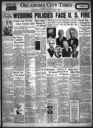 Oklahoma City Times (Oklahoma City, Okla.), Vol. 41, No. 154, Ed. 1 Saturday, November 8, 1930