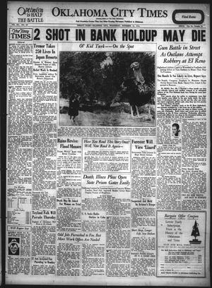 Oklahoma City Times (Oklahoma City, Okla.), Vol. 41, No. 169, Ed. 1 Wednesday, November 26, 1930