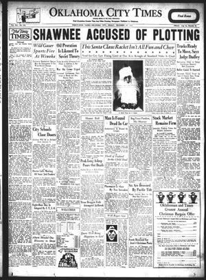 Oklahoma City Times (Oklahoma City, Okla.), Vol. 41, No. 189, Ed. 1 Friday, December 19, 1930