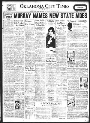 Oklahoma City Times (Oklahoma City, Okla.), Vol. 41, No. 210, Ed. 1 Tuesday, January 13, 1931