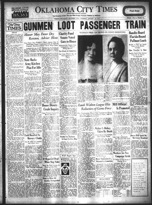 Oklahoma City Times (Oklahoma City, Okla.), Vol. 41, No. 218, Ed. 1 Thursday, January 22, 1931