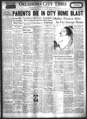Oklahoma City Times (Oklahoma City, Okla.), Vol. 41, No. 238, Ed. 1 Saturday, February 14, 1931