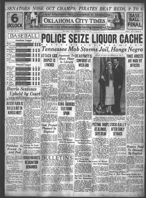 Oklahoma City Times (Oklahoma City, Okla.), Vol. 41, No. 291, Ed. 1 Saturday, April 18, 1931