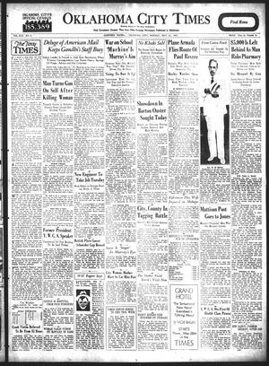 Oklahoma City Times (Oklahoma City, Okla.), Vol. 42, No. 9, Ed. 1 Monday, May 25, 1931