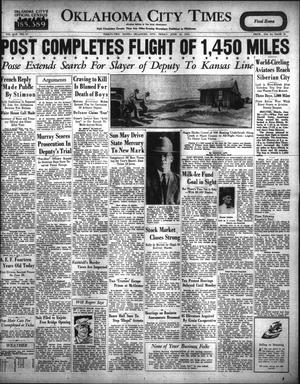 Oklahoma City Times (Oklahoma City, Okla.), Vol. 42, No. 37, Ed. 1 Friday, June 26, 1931