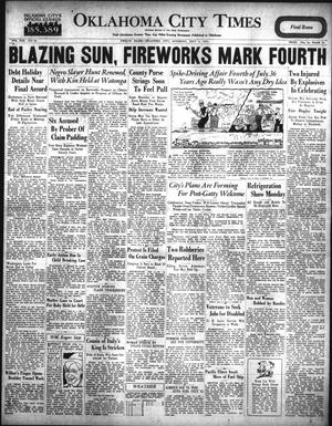 Oklahoma City Times (Oklahoma City, Okla.), Vol. 42, No. 44, Ed. 1 Saturday, July 4, 1931