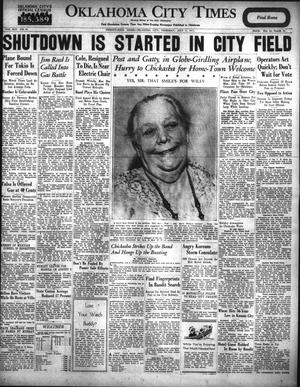 Oklahoma City Times (Oklahoma City, Okla.), Vol. 42, No. 48, Ed. 1 Thursday, July 9, 1931