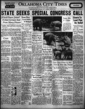 Oklahoma City Times (Oklahoma City, Okla.), Vol. 42, No. 54, Ed. 1 Thursday, July 16, 1931
