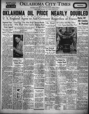 Oklahoma City Times (Oklahoma City, Okla.), Vol. 42, No. 58, Ed. 1 Tuesday, July 21, 1931