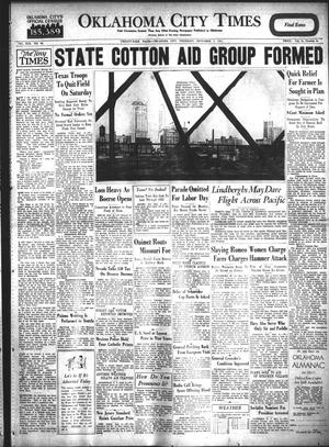 Oklahoma City Times (Oklahoma City, Okla.), Vol. 42, No. 96, Ed. 1 Thursday, September 3, 1931