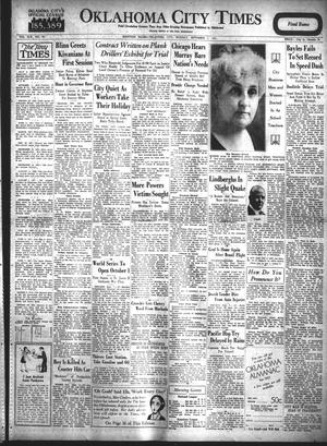 Oklahoma City Times (Oklahoma City, Okla.), Vol. 42, No. 99, Ed. 1 Monday, September 7, 1931