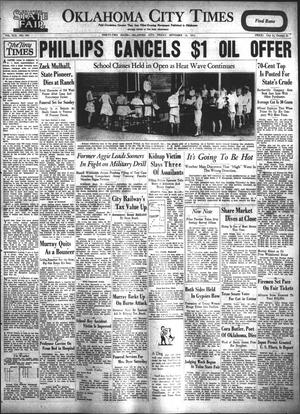 Oklahoma City Times (Oklahoma City, Okla.), Vol. 42, No. 109, Ed. 1 Friday, September 18, 1931