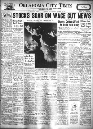 Oklahoma City Times (Oklahoma City, Okla.), Vol. 42, No. 113, Ed. 1 Wednesday, September 23, 1931