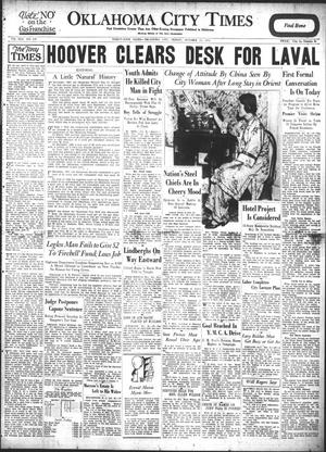 Oklahoma City Times (Oklahoma City, Okla.), Vol. 42, No. 139, Ed. 1 Friday, October 23, 1931