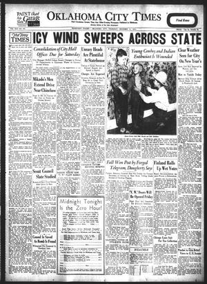 Oklahoma City Times (Oklahoma City, Okla.), Vol. 42, No. 198, Ed. 1 Thursday, December 31, 1931