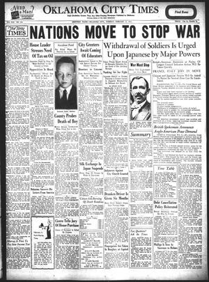 Oklahoma City Times (Oklahoma City, Okla.), Vol. 42, No. 226, Ed. 1 Tuesday, February 2, 1932