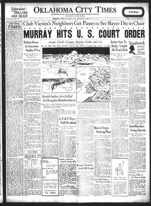 Oklahoma City Times (Oklahoma City, Okla.), Vol. 42, No. 239, Ed. 1 Wednesday, February 17, 1932