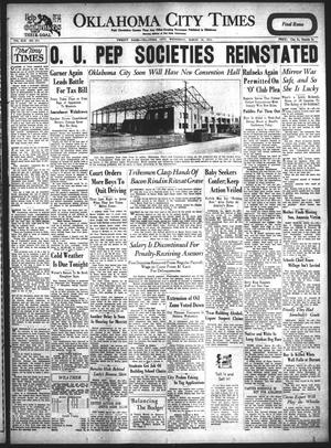 Oklahoma City Times (Oklahoma City, Okla.), Vol. 42, No. 275, Ed. 1 Wednesday, March 30, 1932