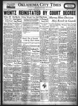 Oklahoma City Times (Oklahoma City, Okla.), Vol. 42, No. 297, Ed. 1 Monday, April 25, 1932