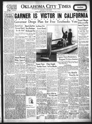Oklahoma City Times (Oklahoma City, Okla.), Vol. 42, No. 305, Ed. 1 Wednesday, May 4, 1932