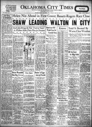 Oklahoma City Times (Oklahoma City, Okla.), Vol. 43, No. 62, Ed. 1 Tuesday, July 26, 1932