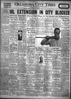 Oklahoma City Times (Oklahoma City, Okla.), Vol. 43, No. 69, Ed. 1 Wednesday, August 3, 1932