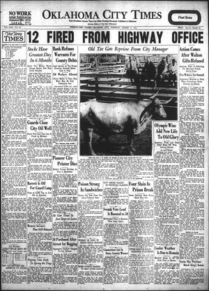 Oklahoma City Times (Oklahoma City, Okla.), Vol. 43, No. 70, Ed. 1 Thursday, August 4, 1932