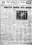 Newspaper: Oklahoma City Times (Oklahoma City, Okla.), Vol. 43, No. 74, Ed. 1 Tu…