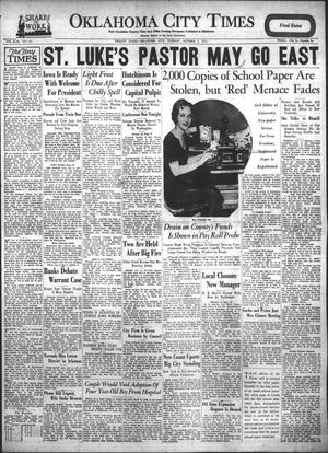 Oklahoma City Times (Oklahoma City, Okla.), Vol. 43, No. 122, Ed. 1 Tuesday, October 4, 1932