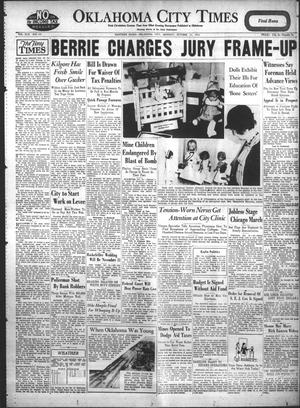 Oklahoma City Times (Oklahoma City, Okla.), Vol. 43, No. 145, Ed. 1 Monday, October 31, 1932